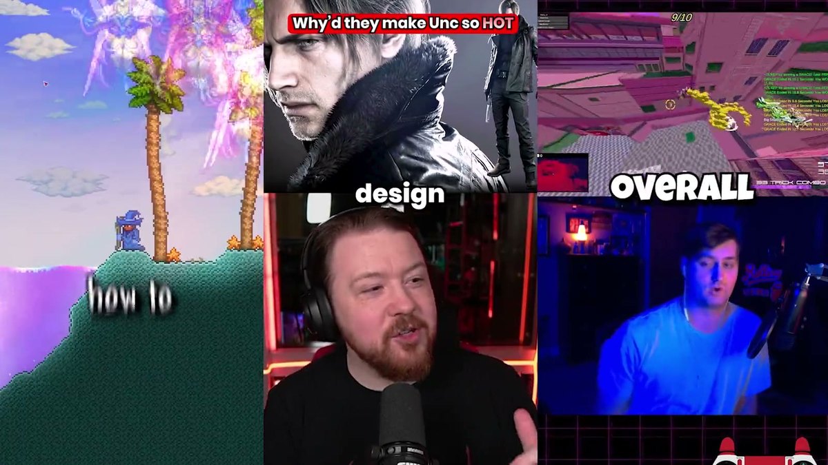 YouTube style edit with stream footage and captions, cut by JS Media