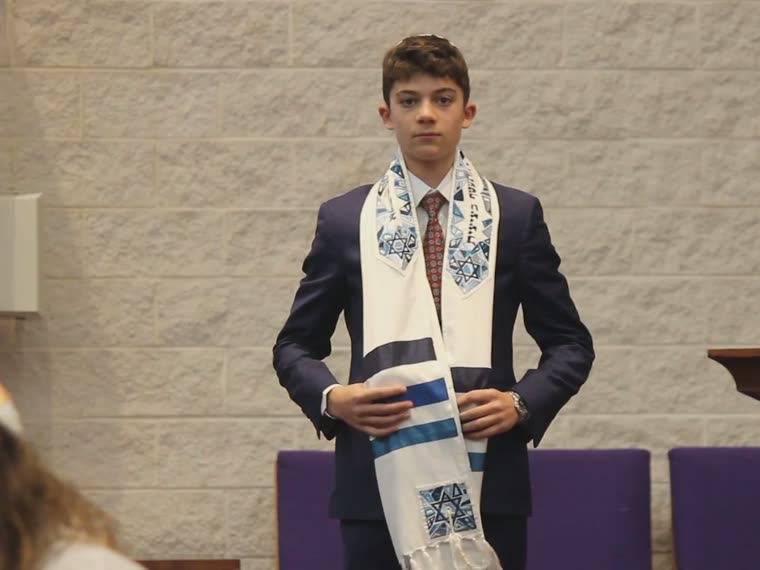 Bar mitzvah ceremony coverage